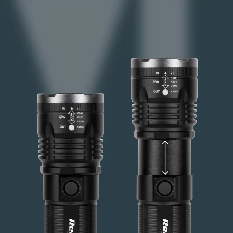 Lanterna Aluminiu LED 20W 4.2V 4500MAH 2000LM Rebel