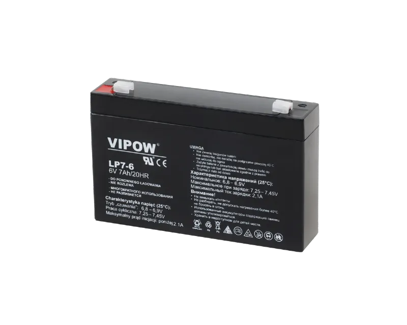 Acumulator Stationar AGM VRLA 6V 7AH Vipow
