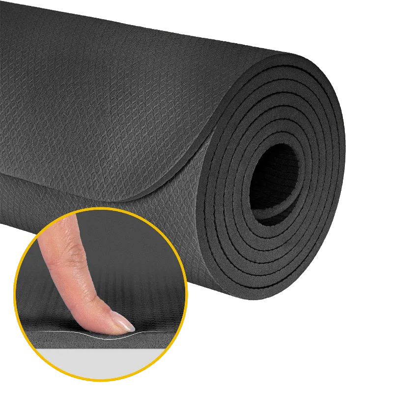 Saltea 183X61 CM Grosime 0.6 CM Negru Rebel Active