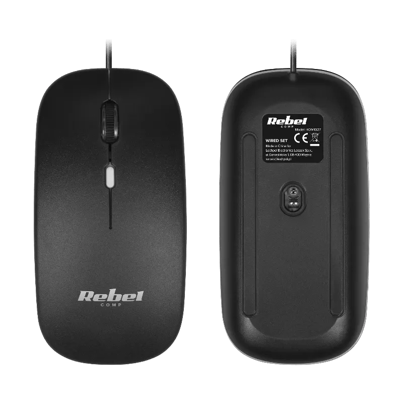 Kit Tastatura si Mouse cu Fir WDS200 Rebel