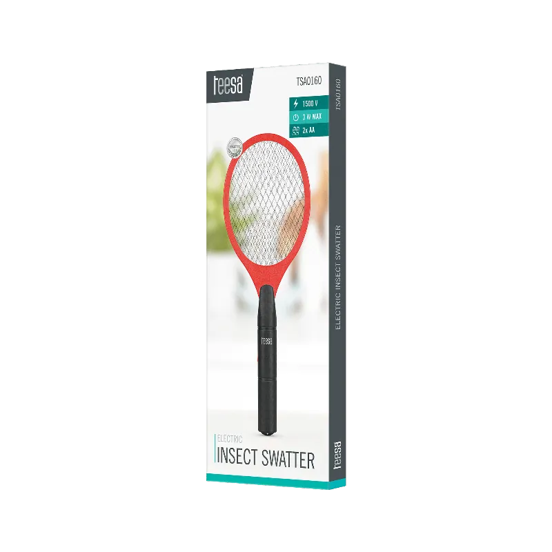 Paleta Electrica Swatter Anti-Insecte Teesa
