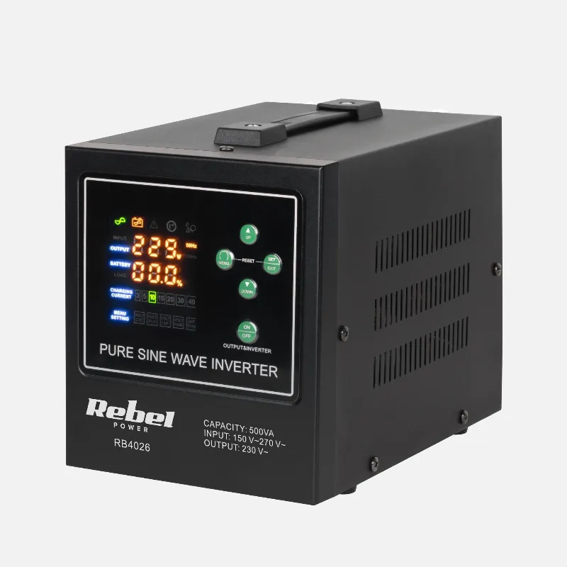 UPS Centrale Termice Sinus Pur 500VA 300W 12V Rebel