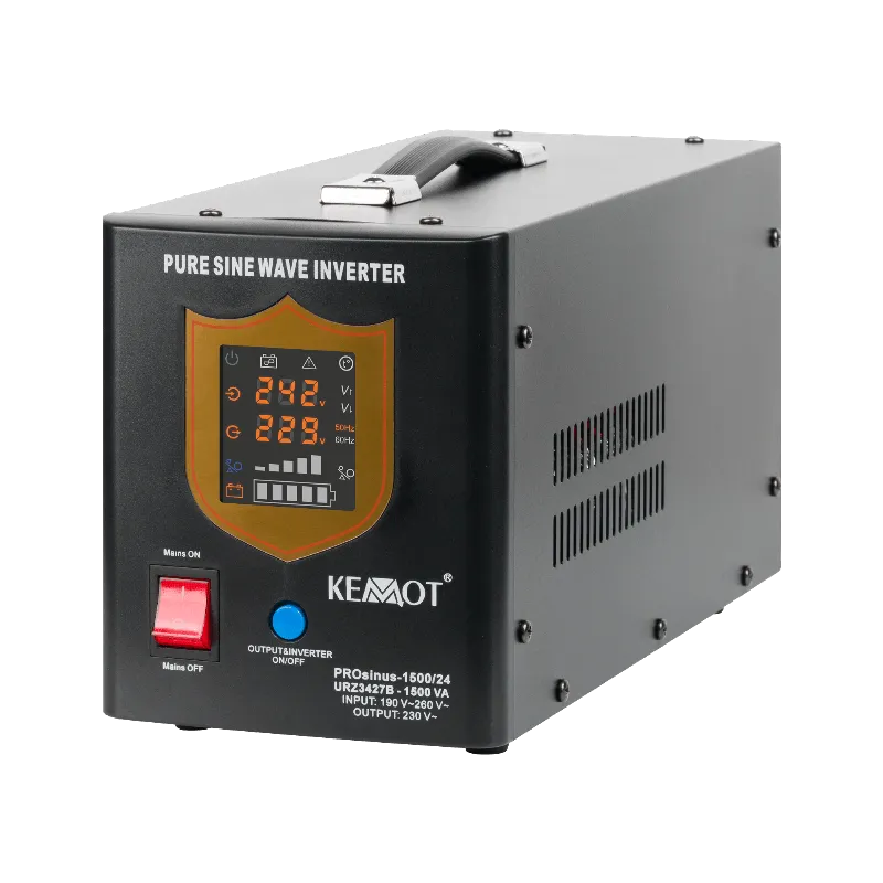 UPS cu Sinus Pur - 24V / 1050W / Negru
