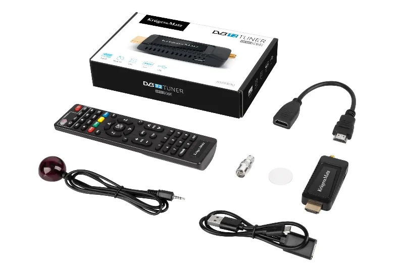 Tuner DVB-T2 HEVC H.265 HDMI Kruger Matz