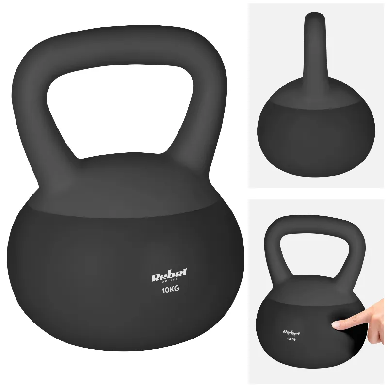 Kettlebell Vinil 10 KG Rebel Active