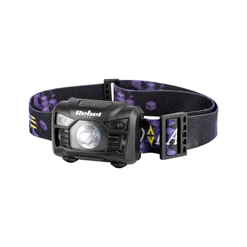 Lanterna Frontala LED 3W Accu 120LM Rebel