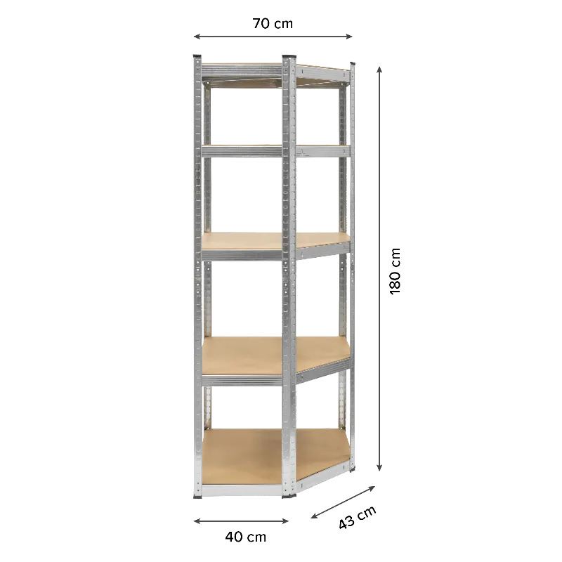 Raft Metalic de Colt 5 Polite 180X70X40 875KG Rebel