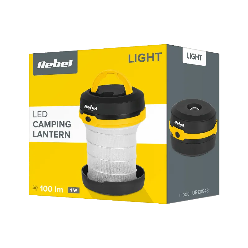 Lanterna 1W Camping Rebel