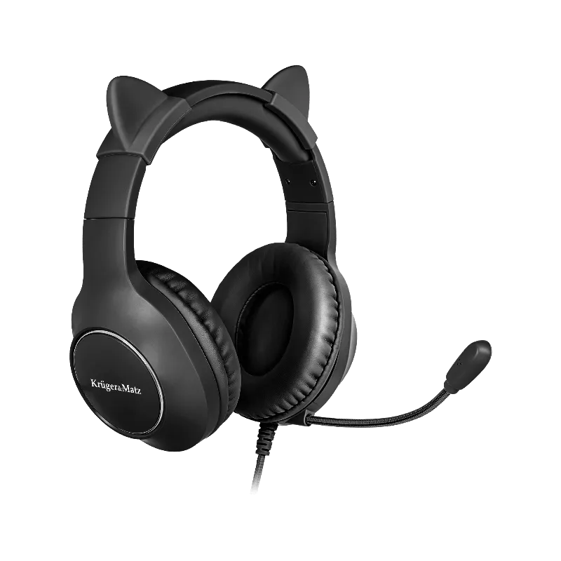 Casti Gamer Kids Kruger Matz Negru