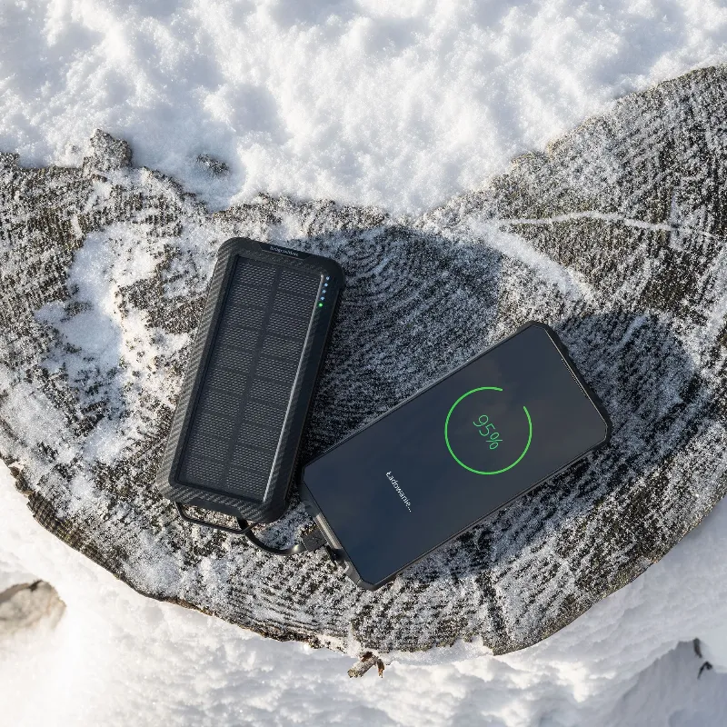 Power Bank Solar 10000 MAH Li-Pol Kruger Matz