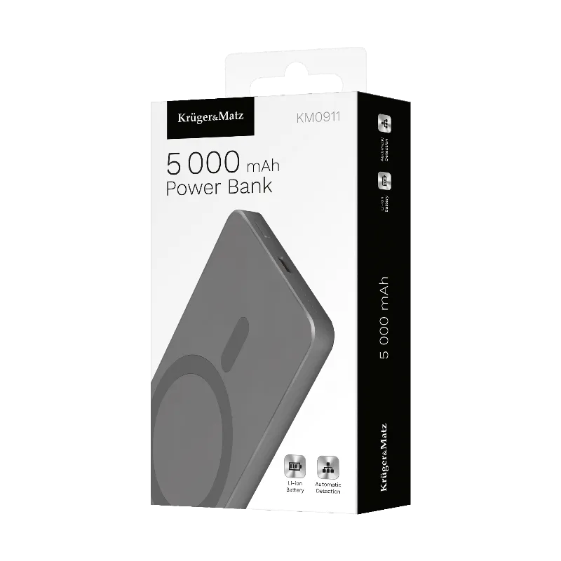 Power Bank 5000 MAH MAG Safe Kruger Matz