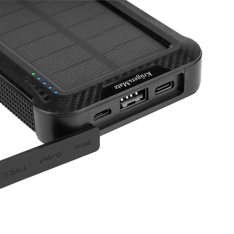 Power Bank Solar 10000 MAH Li-Pol Kruger Matz