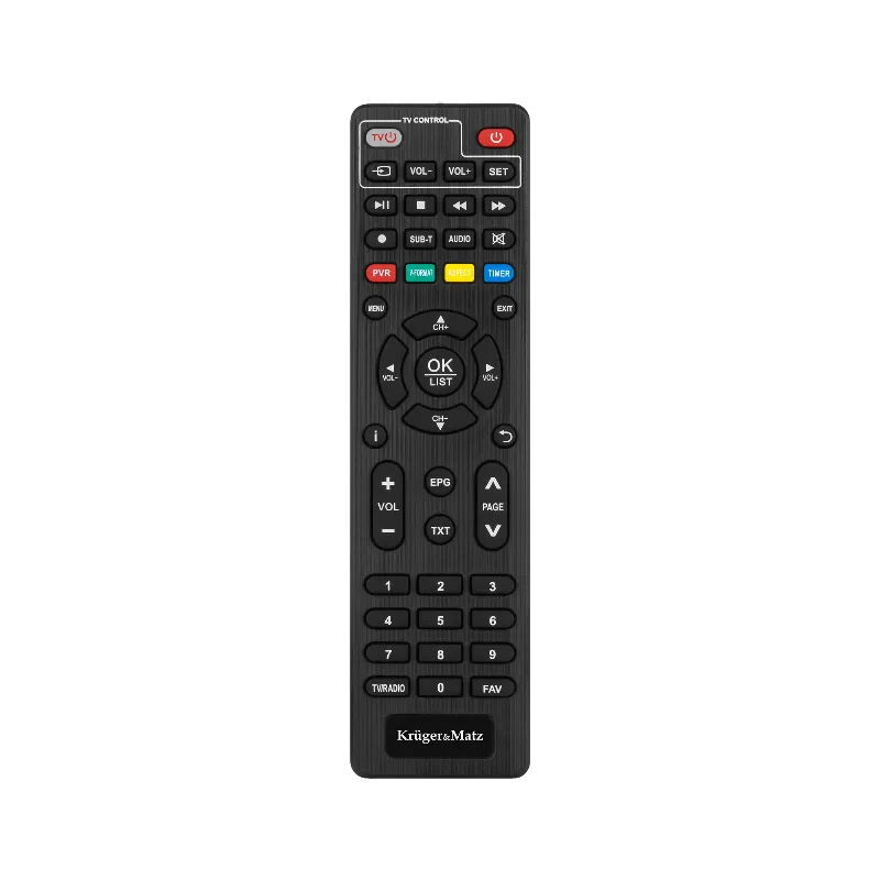 Tuner DVB-T2 H.265 HEVC Kruger Matz