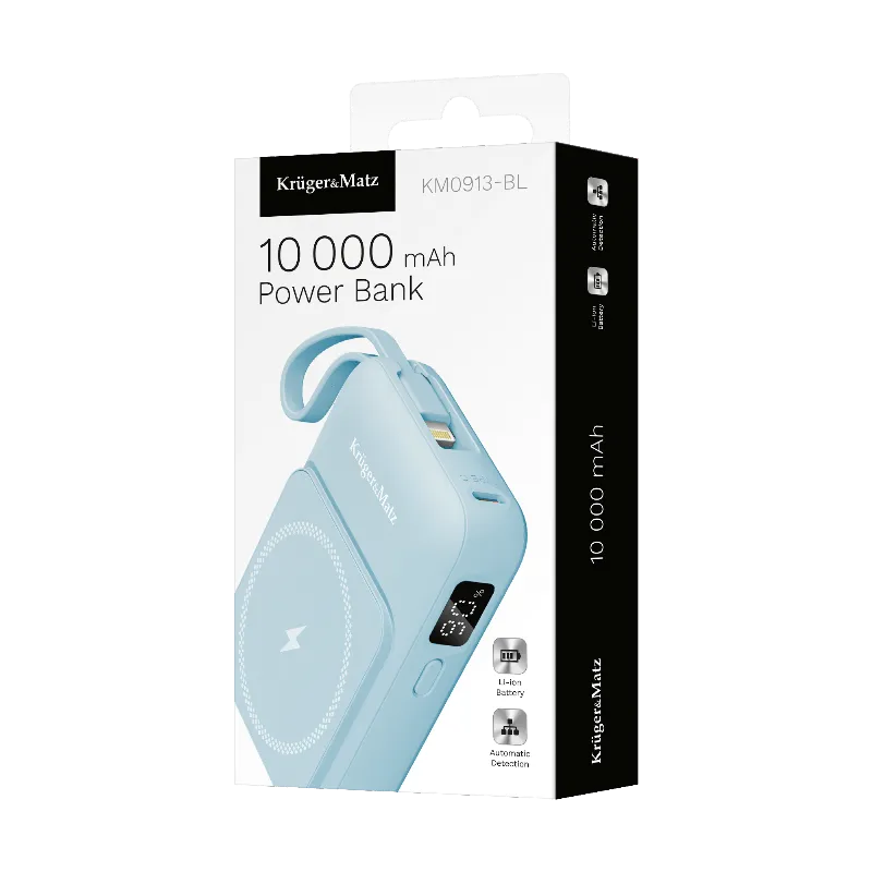 Power Bank 10000 MAH MAG Safe Kruger Matz
