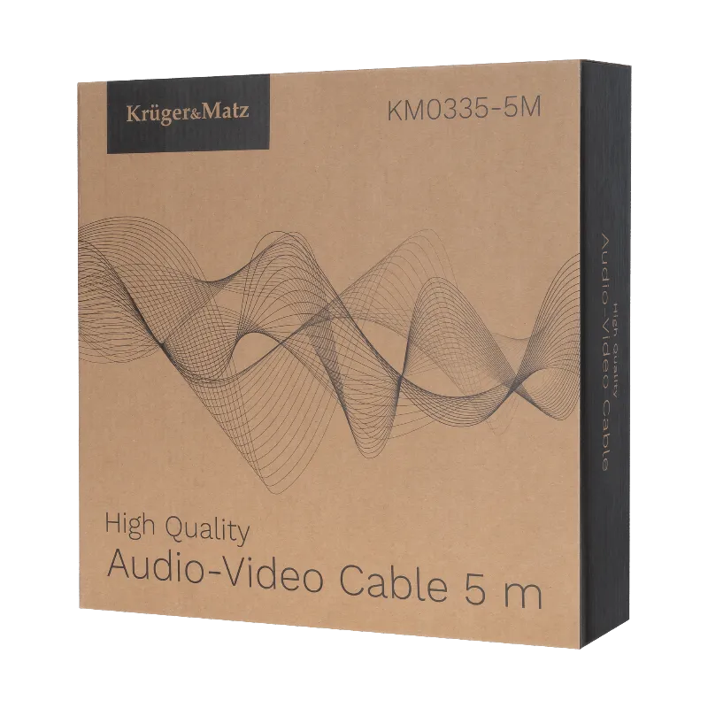 Set Cablu Difuzor Mufe Banana X2 Cupru 15AWG 5M K M