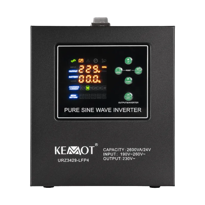 UPS Centrale Sinus Pur 2600VA/1800W 24V Kemot