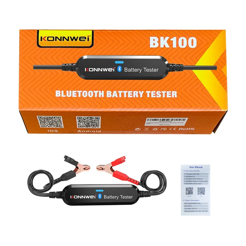 Tester Baterie cu Bluetooth BK100 Konnwei