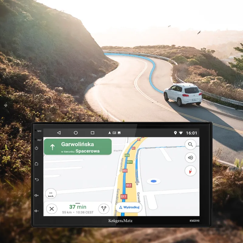Radio Player 2 din Carplay/Android Auto Kruger Matz