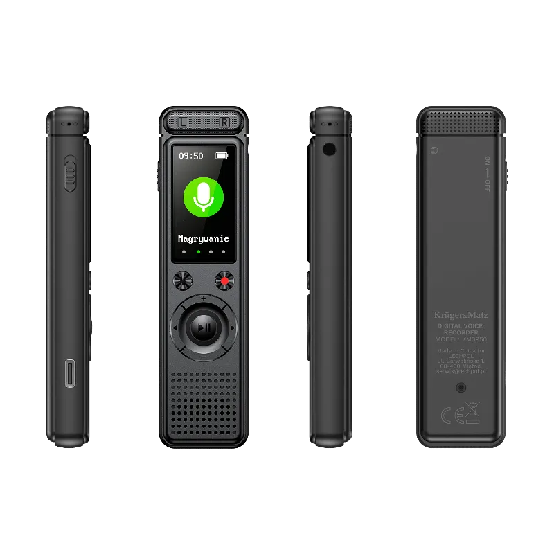 Reportofon Digital 8GB 600MAH Kruger Matz