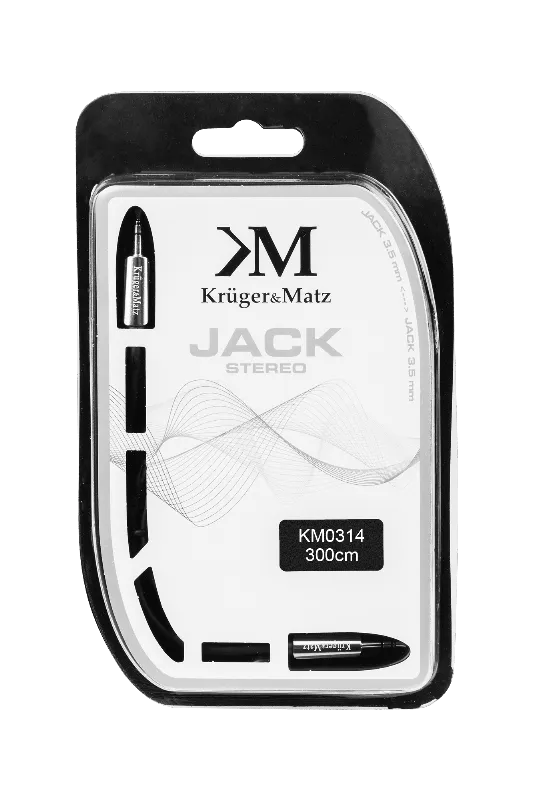 Cablu Jack 3.5 Tata - Tata 3M Kruger Matz