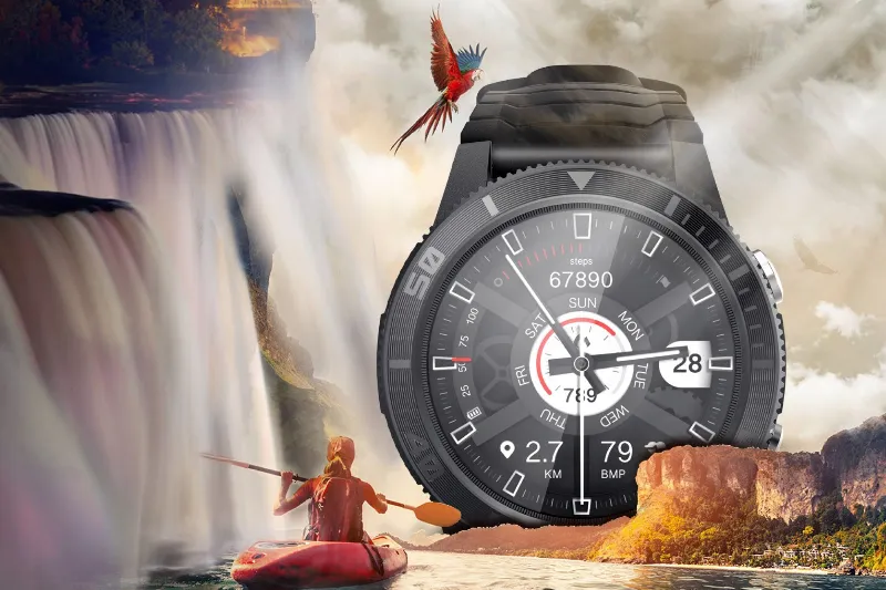 Smartwatch Activity Black GPS Kruger Matz