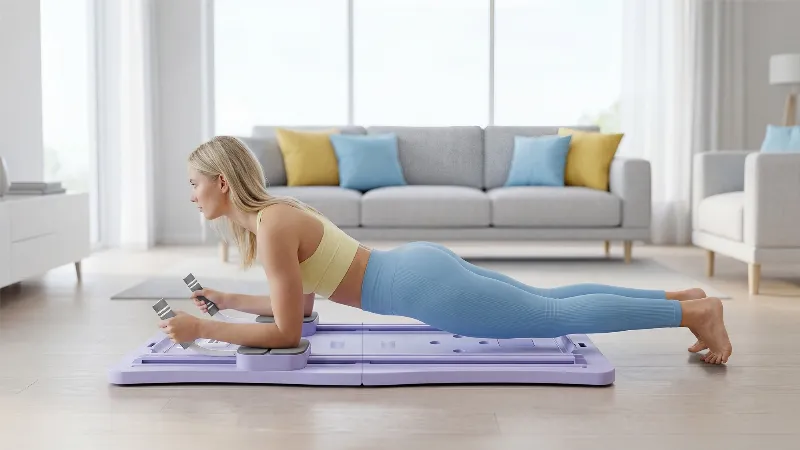 Placa Pilates Multifunctionala 9 in 1 Rebel Active