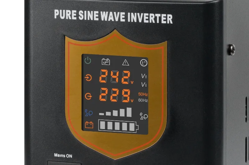 UPS cu Sinus Pur - 24V / 1050W / Negru