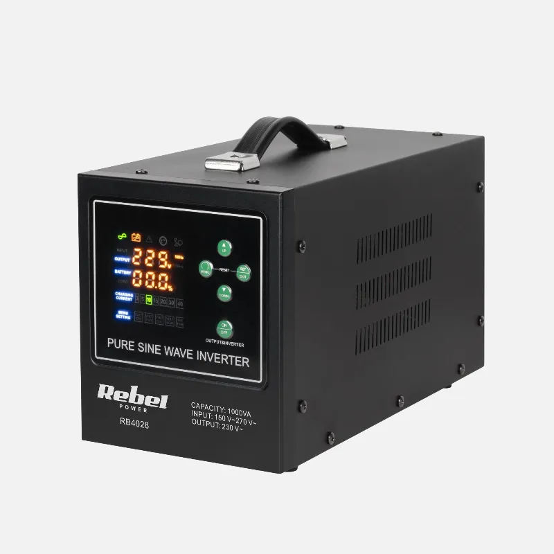 UPS Centrale Termice Sinus Pur 1000VA 700W 12V Rebel