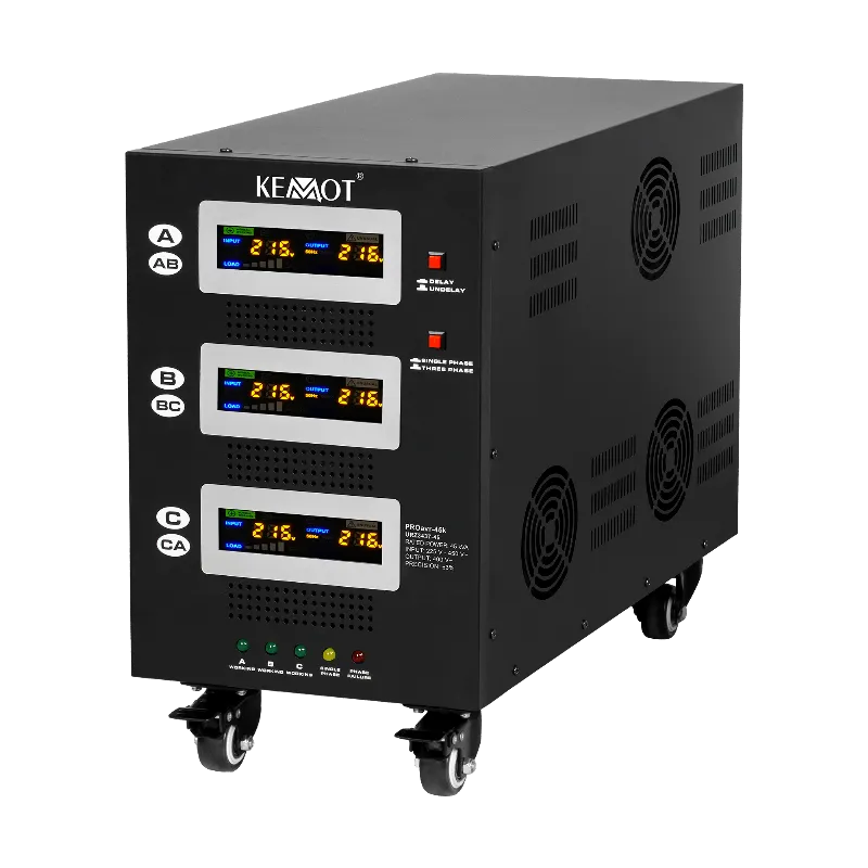 Stabilizator Servomotor Trifazat 45KVA Proavr-45K Kemot