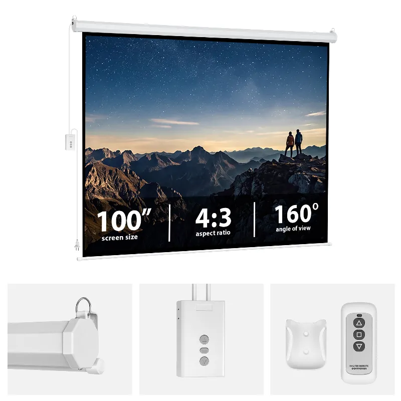 Ecran Proiectie de Tavan 100 Inch Cabletech