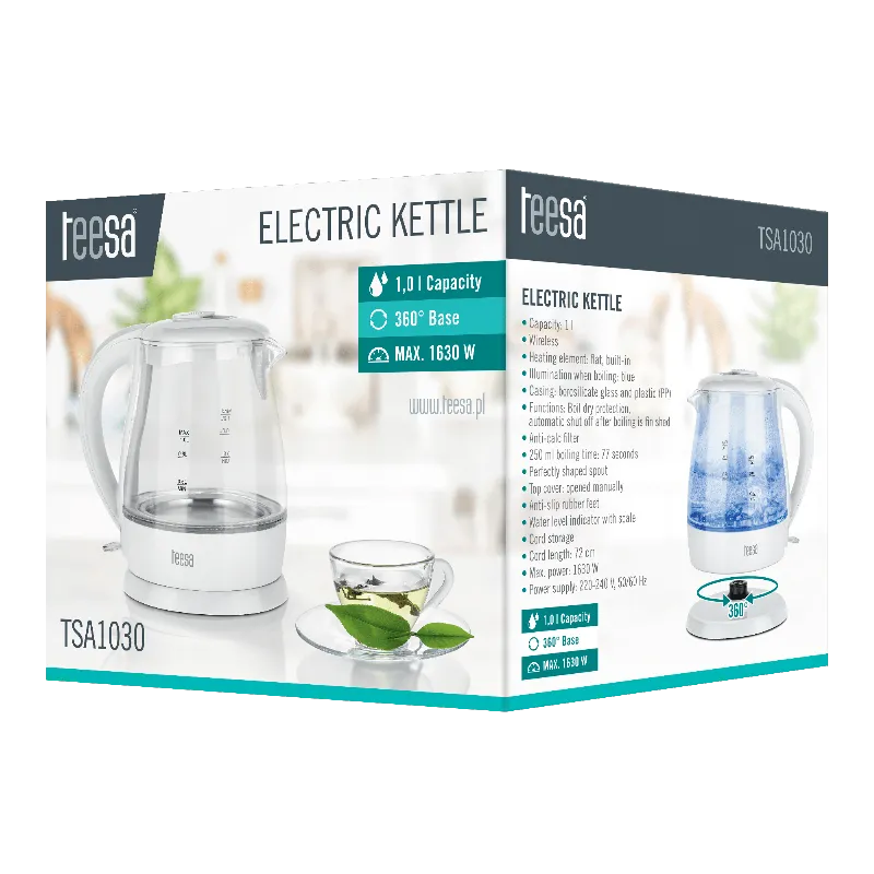 Fierbator Electric Cordless 1L Teesa