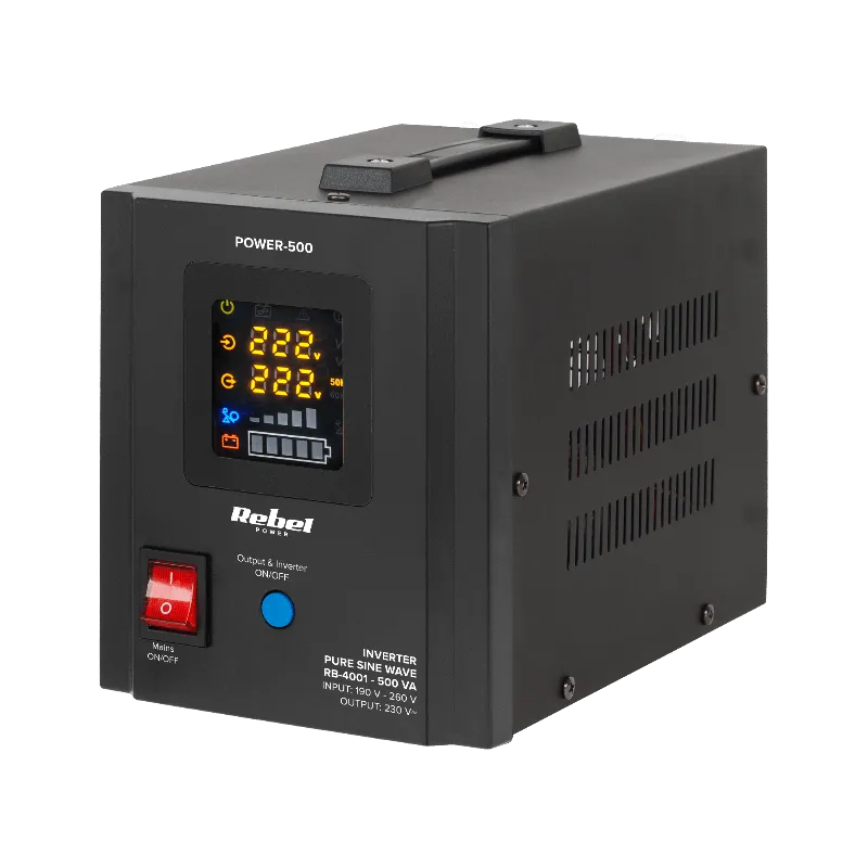 UPS Centrale Termice Sinus Pur 500VA 300W 12V Rebel