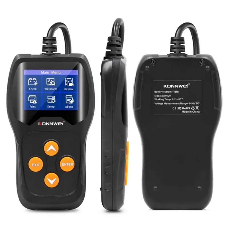 Tester Baterii Auto KW600 Konweii
