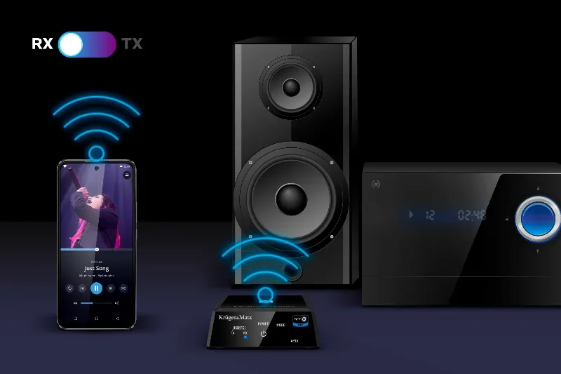 Emitator / Receptor Bluetooth 4.0 Kruger Matz