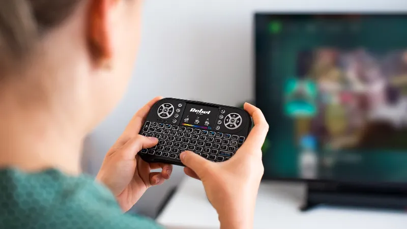 Tastatura Touchpad Smart TV Box Mini Q5