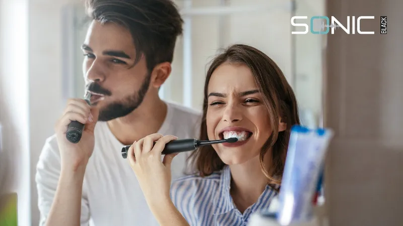 Periuta de Dinti Electrica Sonica Teesa Sonic Black