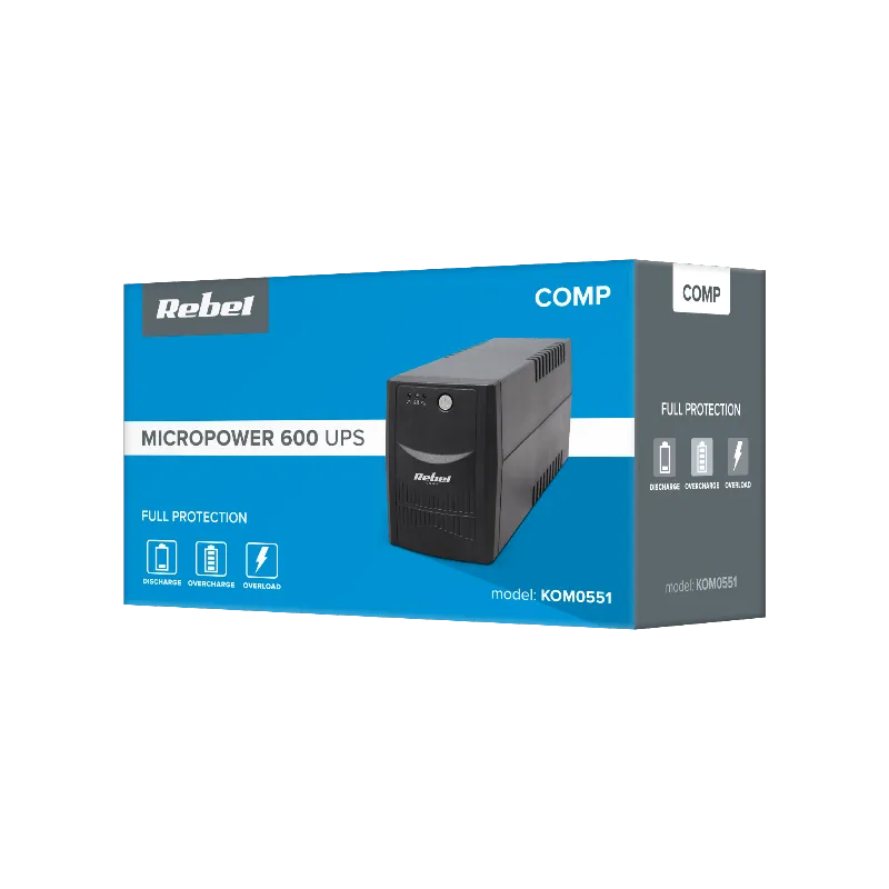 UPS Micropower 600 (600VA/360W) Rebel