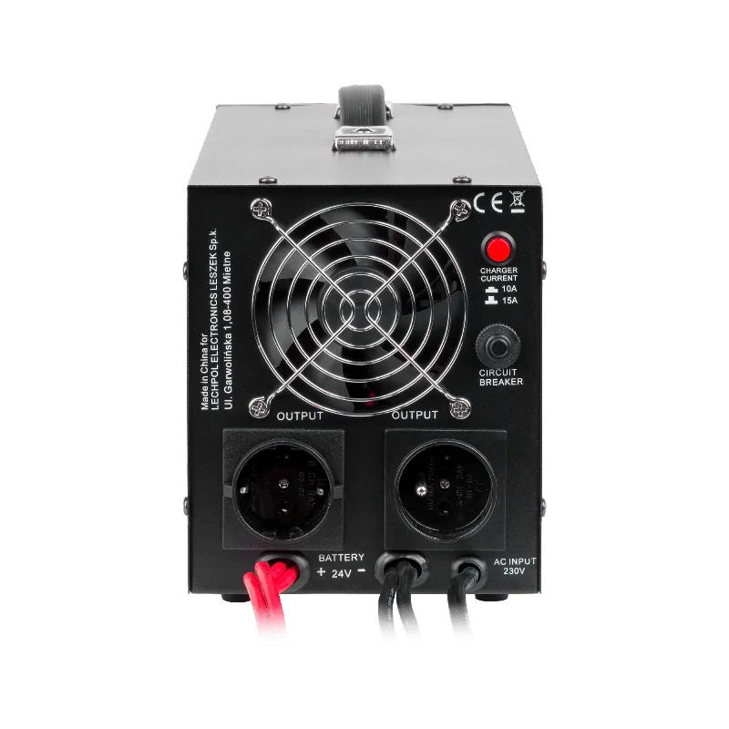 UPS cu Sinus Pur - 24V / 1050W / Negru
