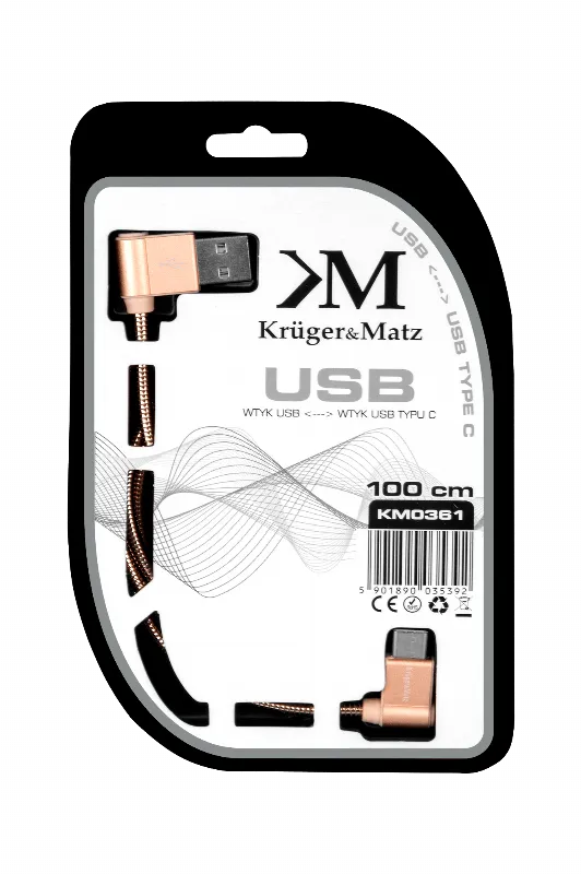 Cablu USB - USB Tip C 1M Kruger Matz