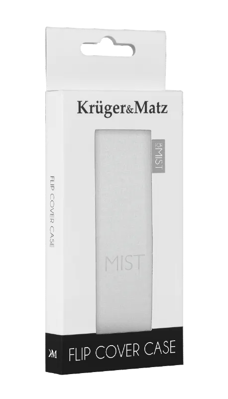 Flip Cover Alb Mist Kruger Matz