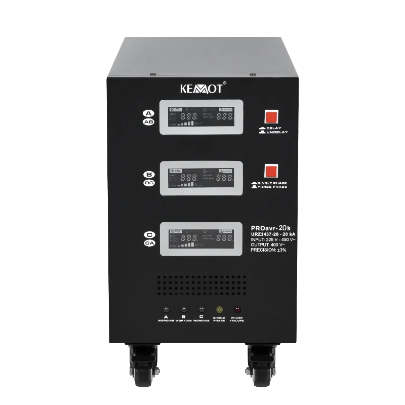 Stabilizator Servomotor Trifazat 20KVA Proavr-20K Kemot